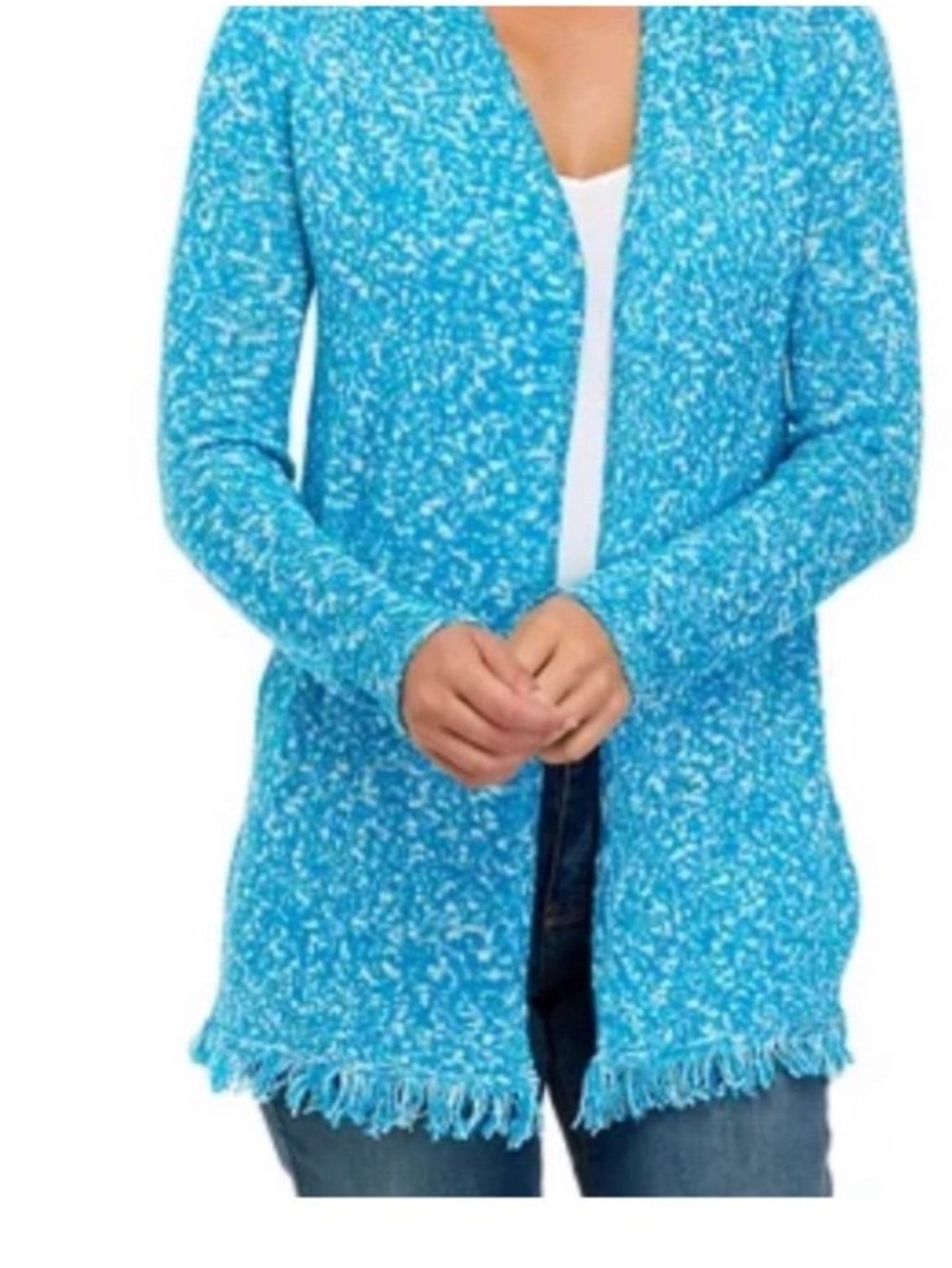 NWT Lilly Pulitzer Mavery Fringe Cardigan Size XXS